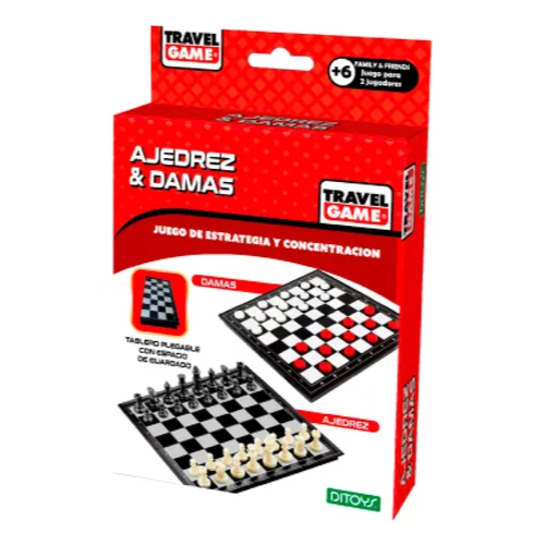 Ajedrez Y Damas Travel Game