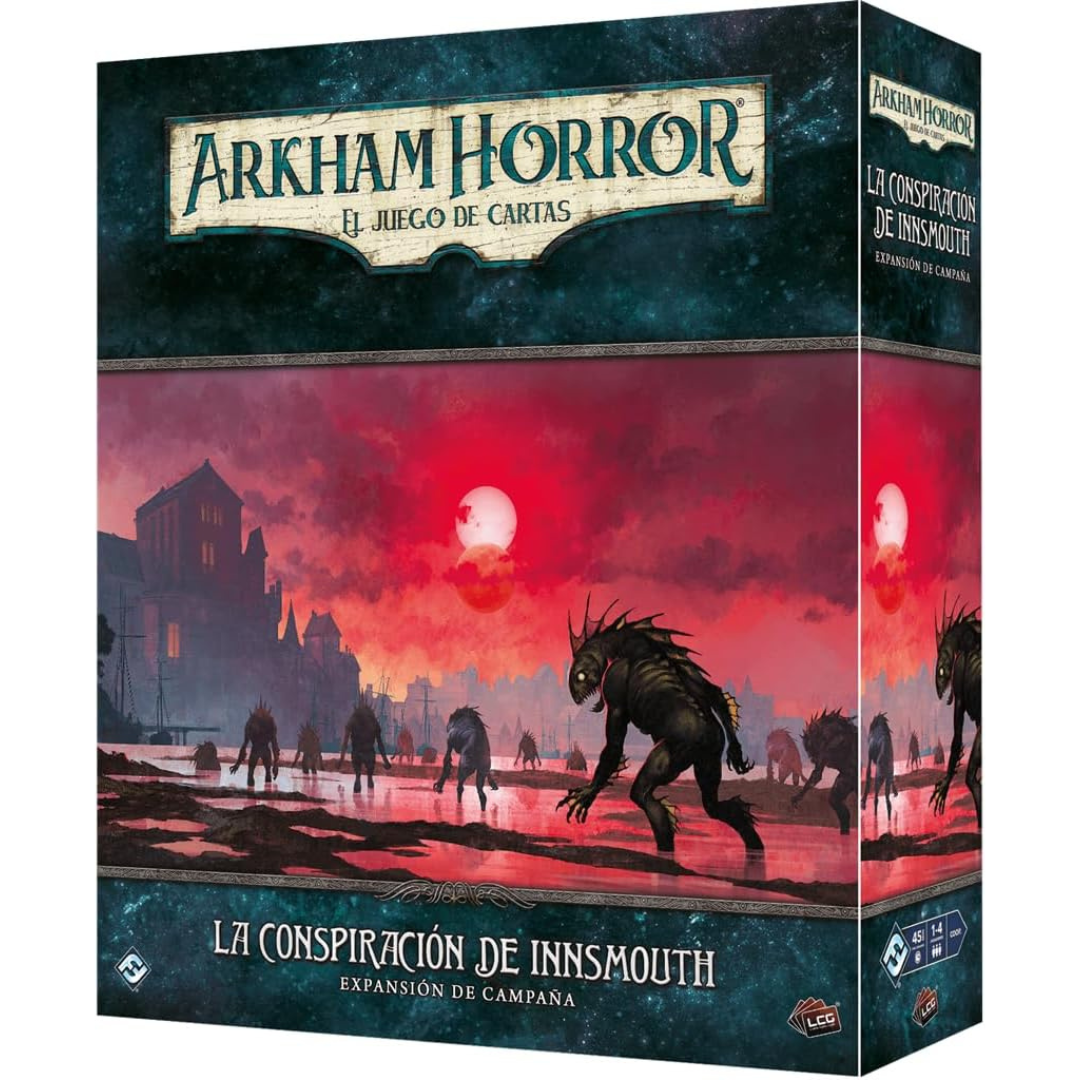 Arkham Horror LCG - La Conspiración de Innsmouth Exp. Campaña