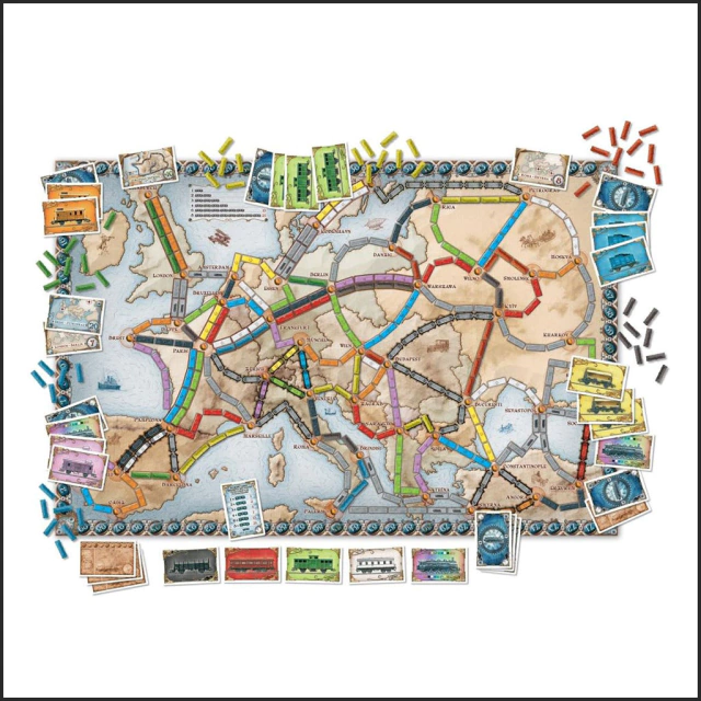 Aventureros al Tren: Europa