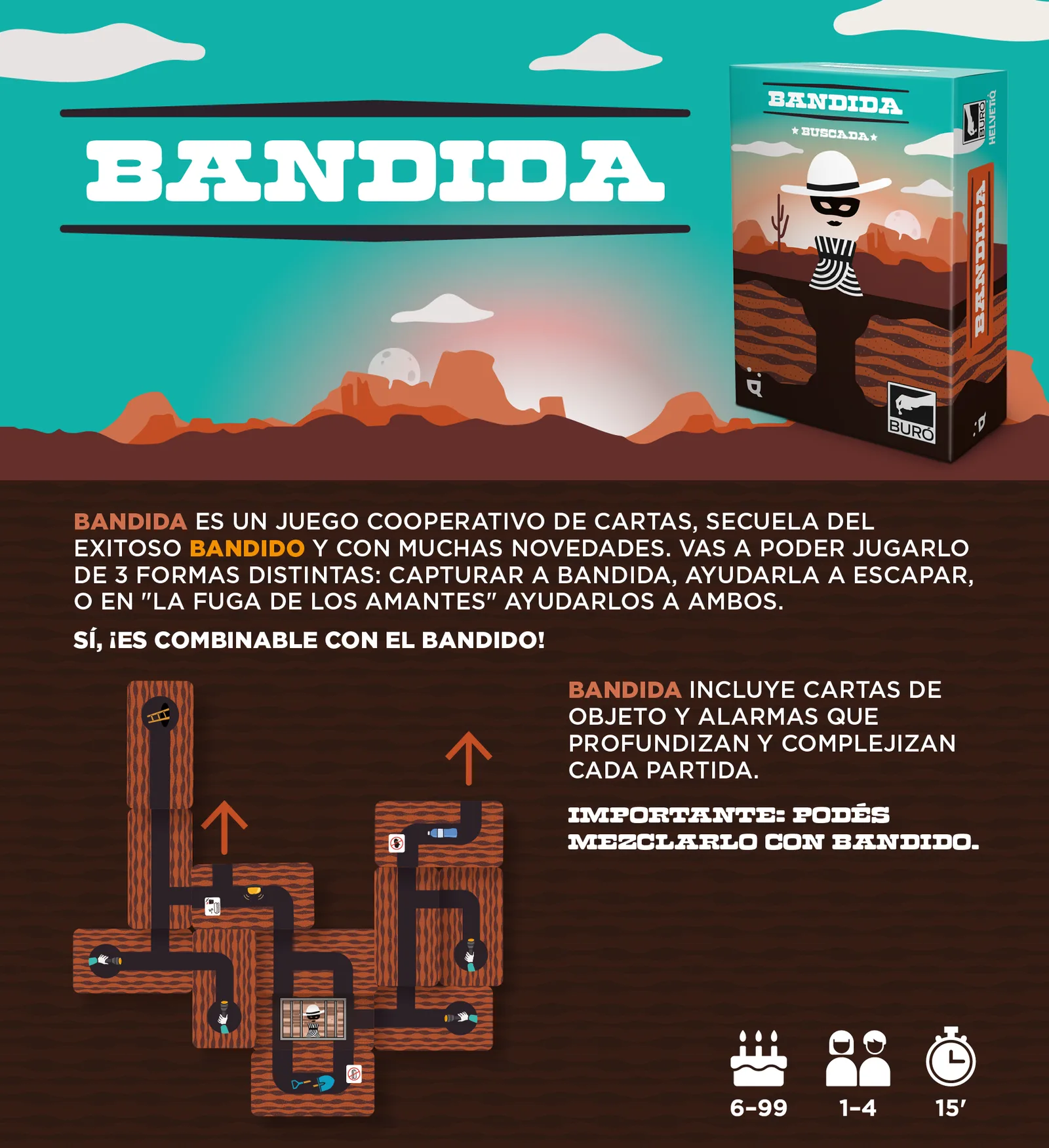 Cómo se juega a Bandida