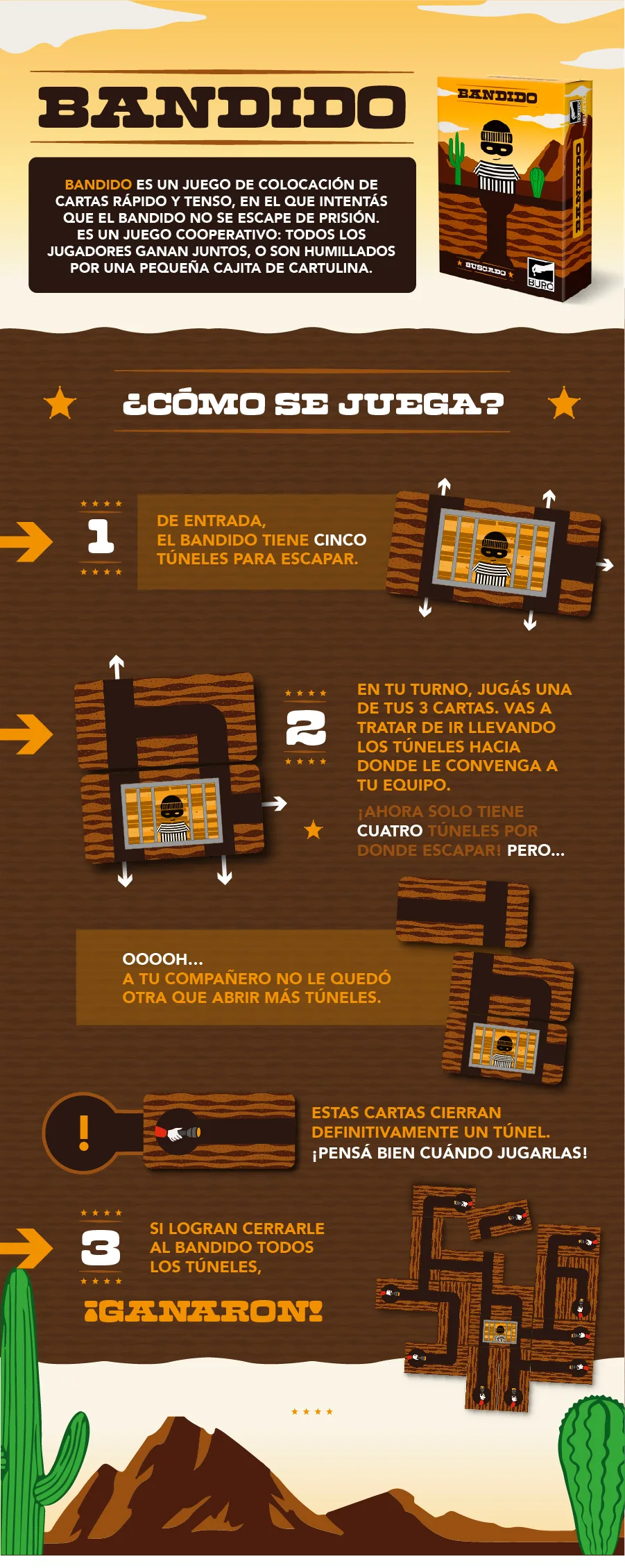 Cómo se juega a Bandido