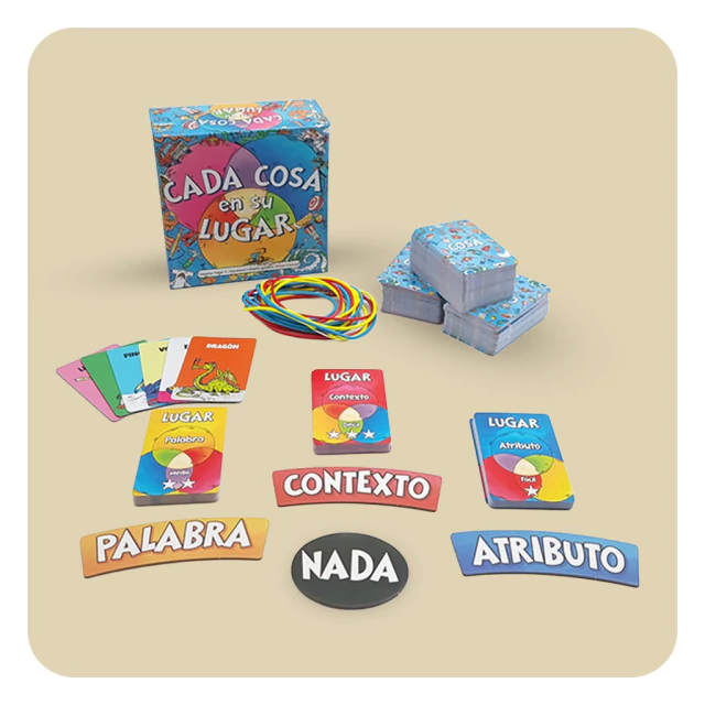 Cada cosa en su lugar