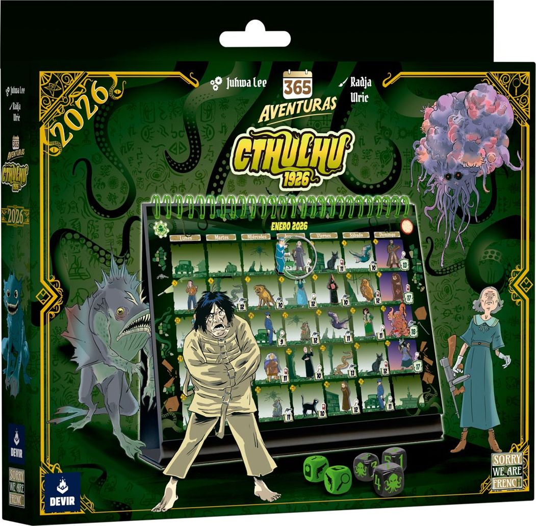 Calendario 365 Adventuras: Cthulhu