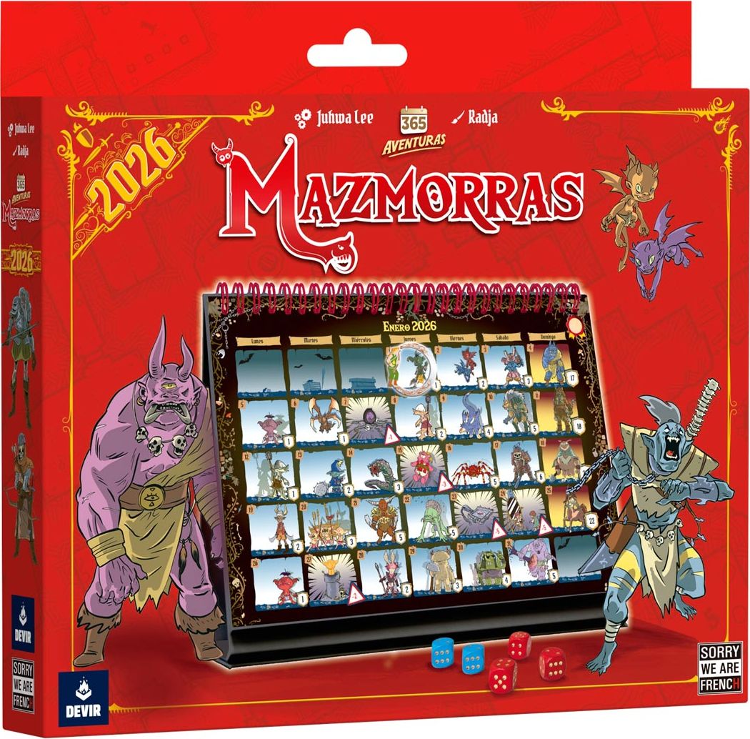 Calendario 365 Adventuras: Mazmorras