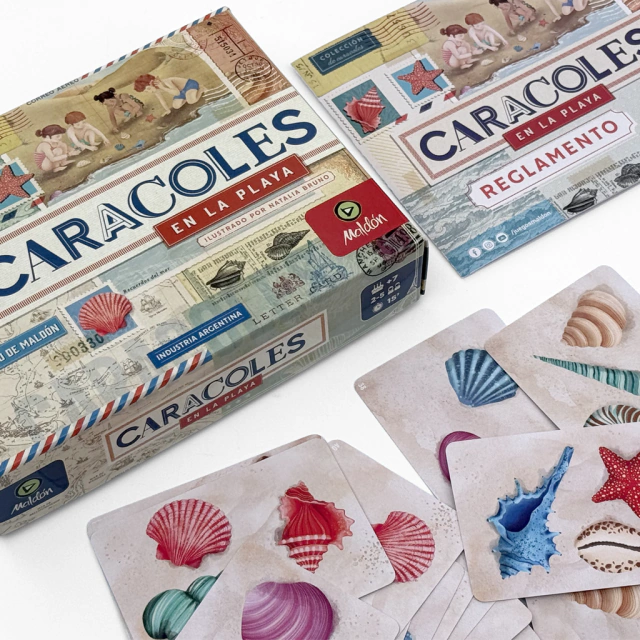 Caracoles en la Playa