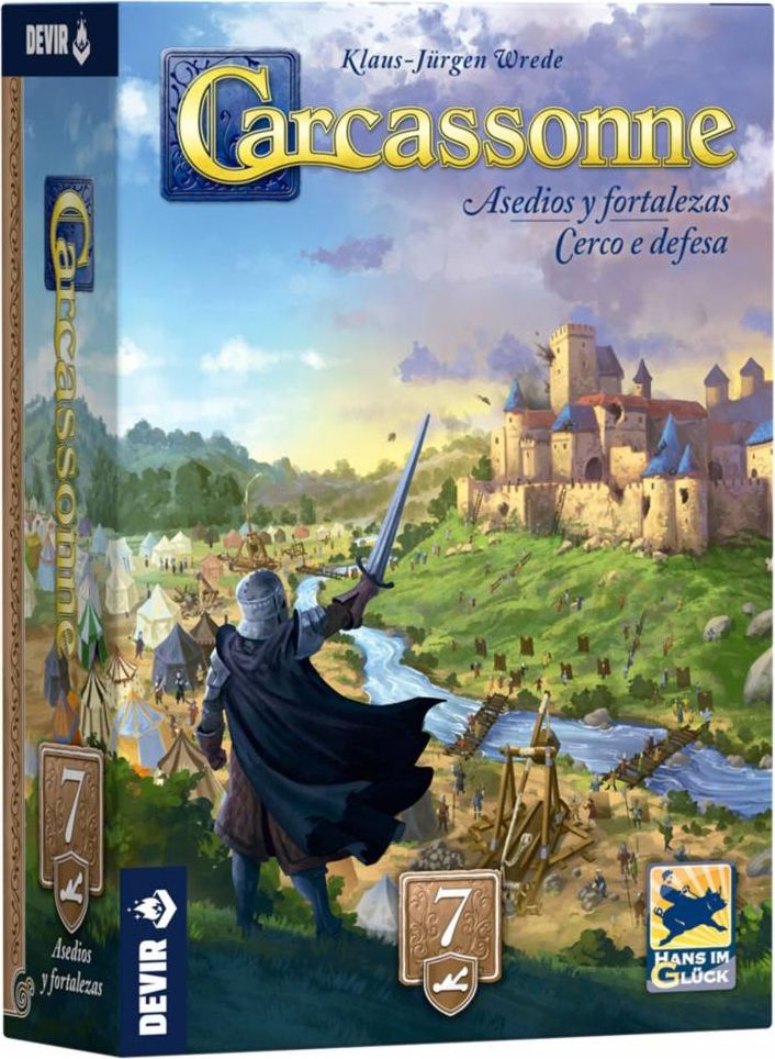 CARCASSONNE - ASEDIOS Y FORTALEZAS
