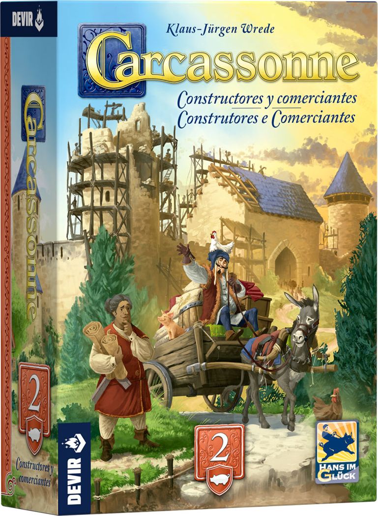 Carcassonne: Constructores y Comerciantes
