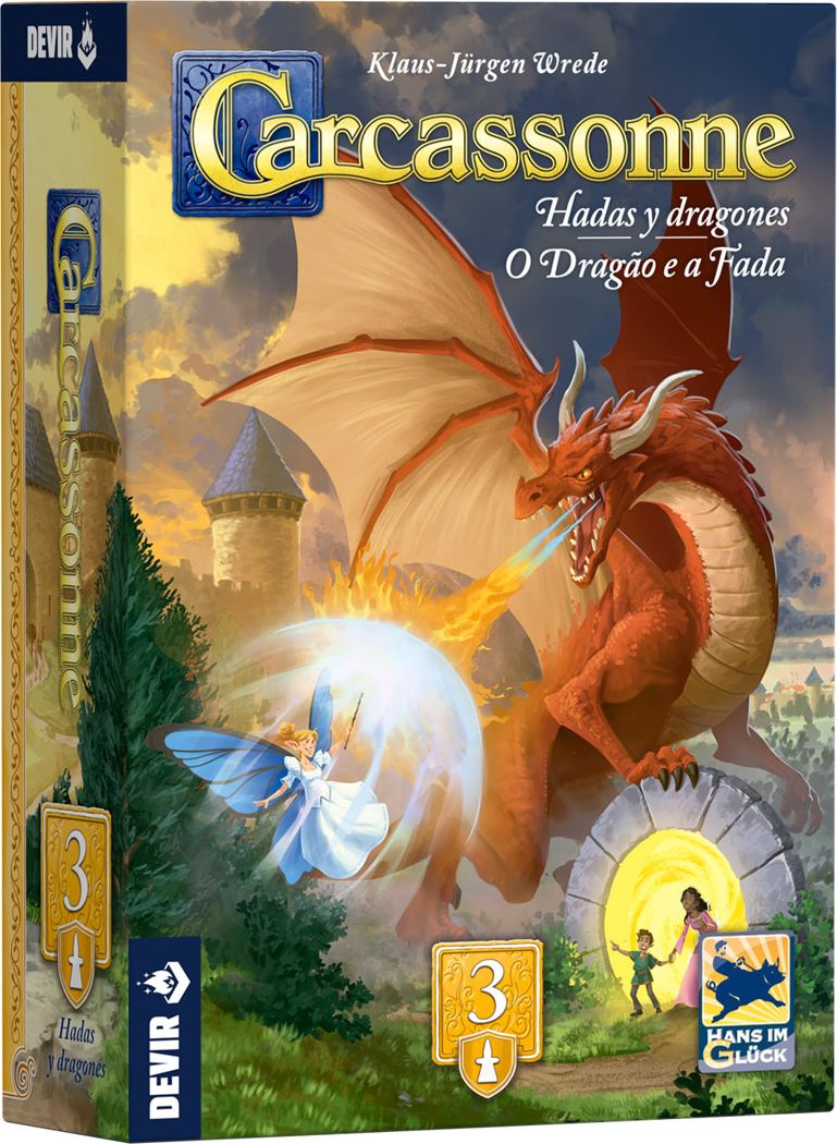 Carcassonne Exp. 3 - Dragones y Hadas