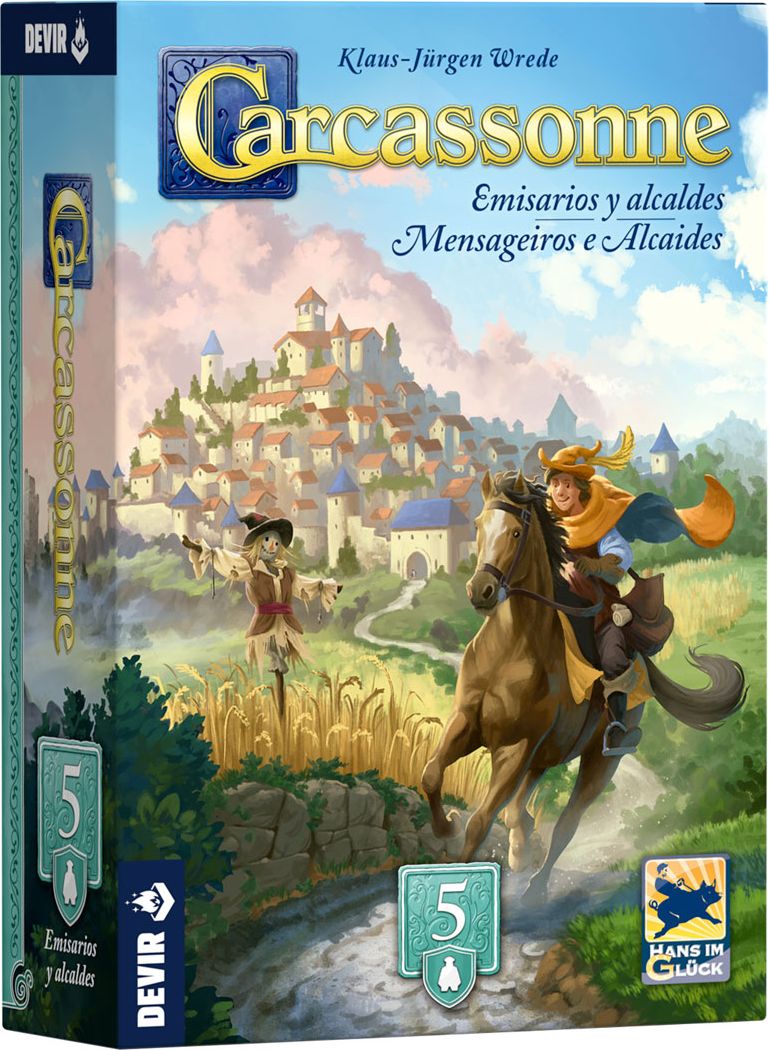 Carcassonne Exp. 5 - Emisarios y Alcaldes