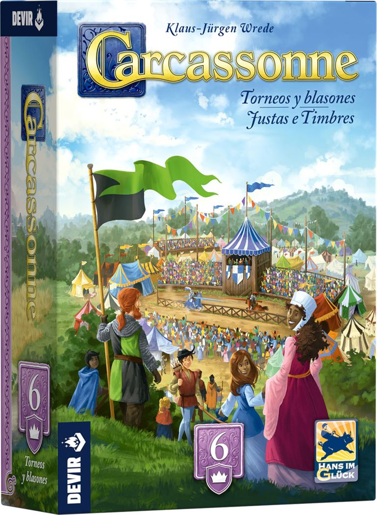 Carcassonne Exp. 6 - Torneos y Blasones
