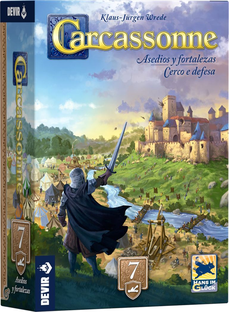 Carcassonne Exp. 7 - Asedios y Fortalezas