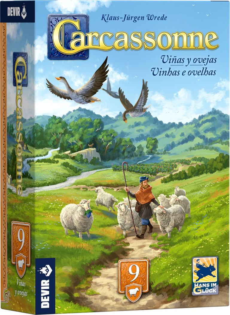 Carcassonne Exp. 9 - Viñas y Ovejas