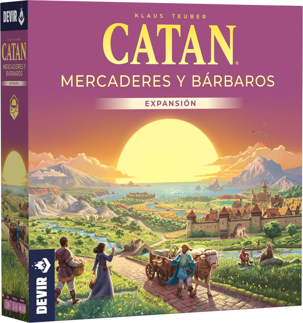 Catan: expansión Mercaderes y Barbaros