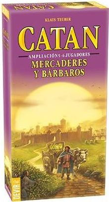 CATAN MERCADERES Y BARBAROS AMP. 5-6 JUG.