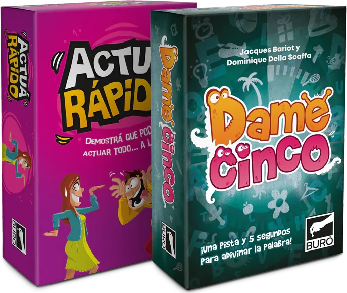 Combo Dame cinco + Actuá Rápido