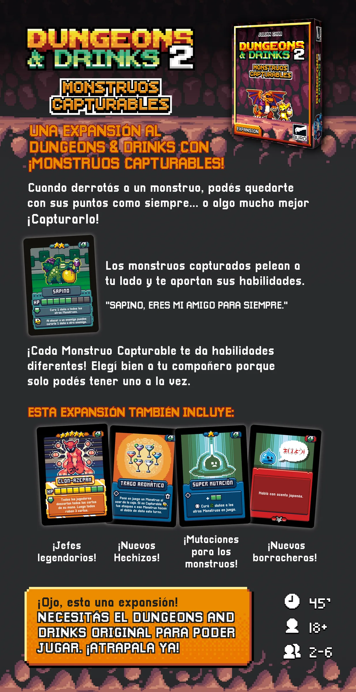 Cómo se juega a Dungeons & Drinks 2