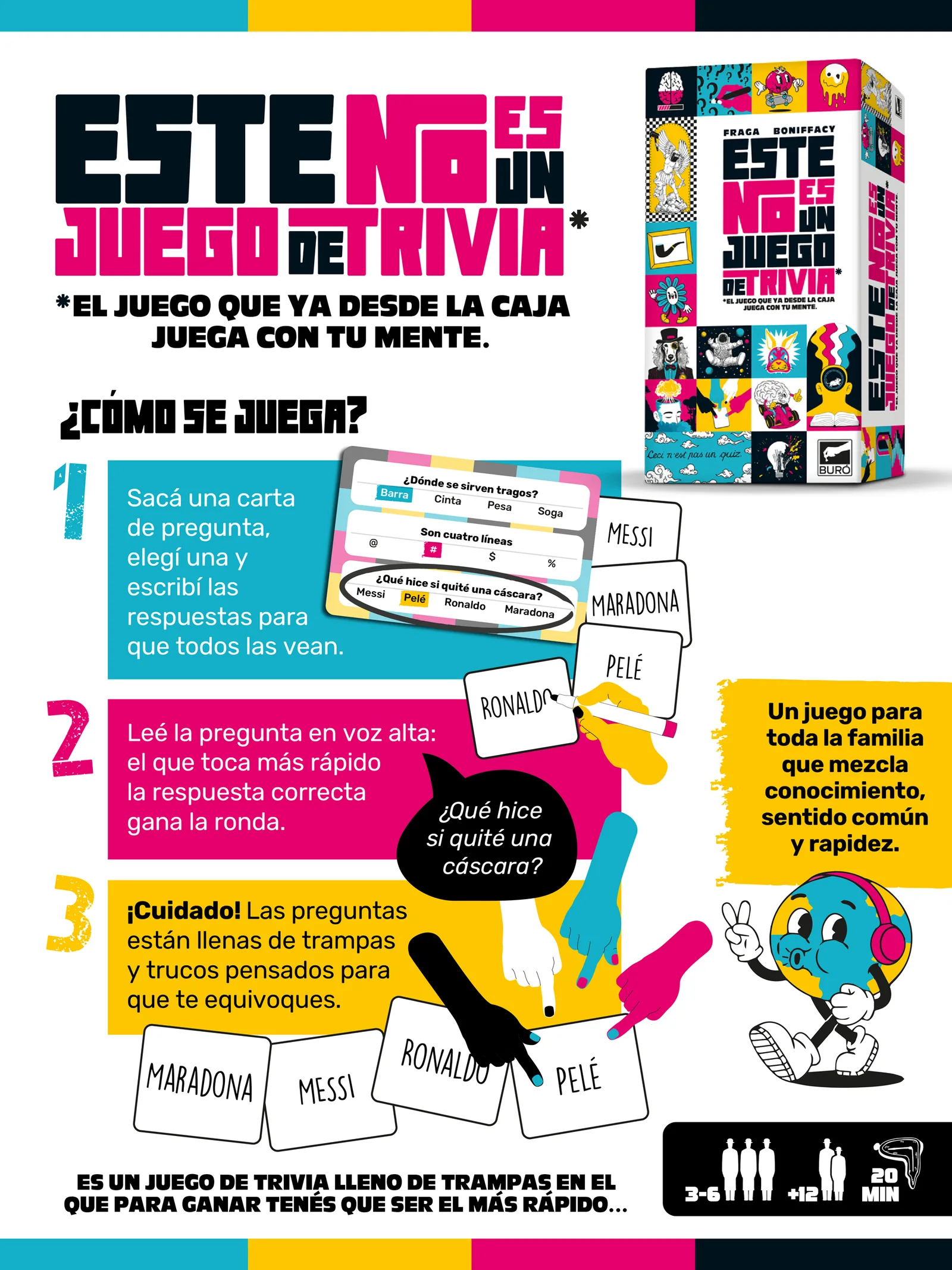 Cómo se juega a Este no es un juego de trivia