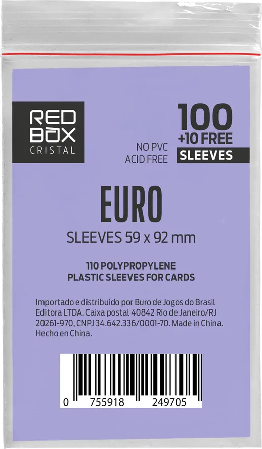 Folio Protector Cristal EURO (59 x 92) - 110 unidades