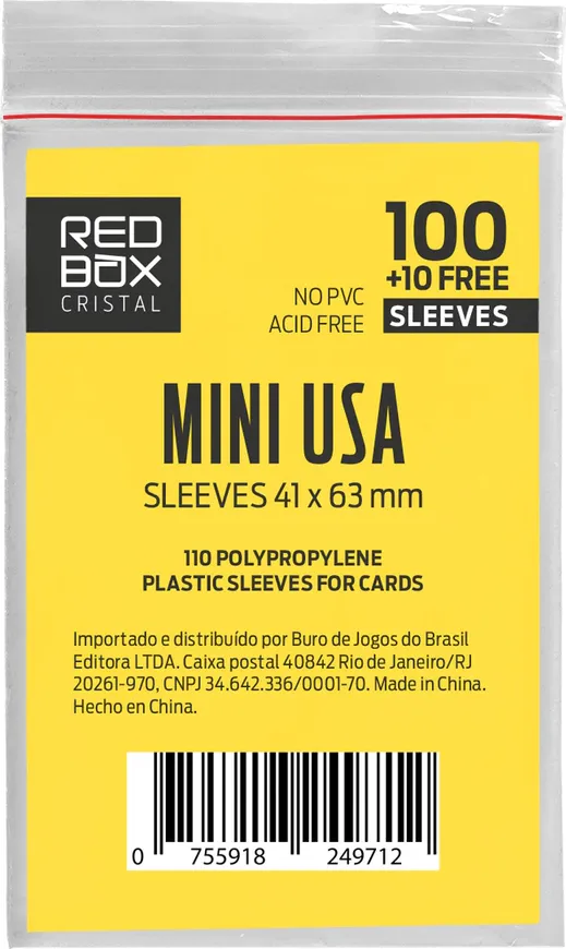 Folio Protector Cristal MINI USA (41 x 63) - 110 unidades