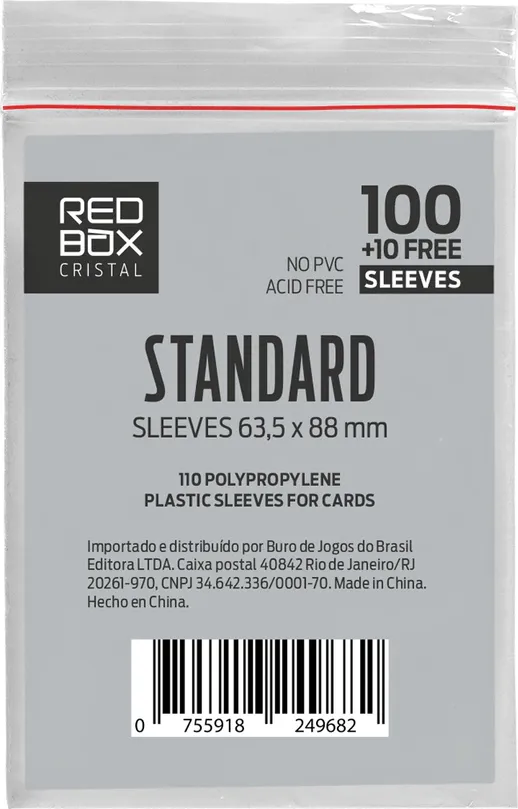 Folio Protector Cristal STANDARD (63,5 x 88) - 110 unidades