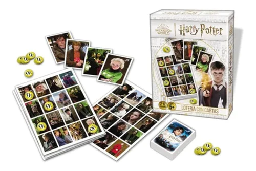 Harry Potter loteria con cartas