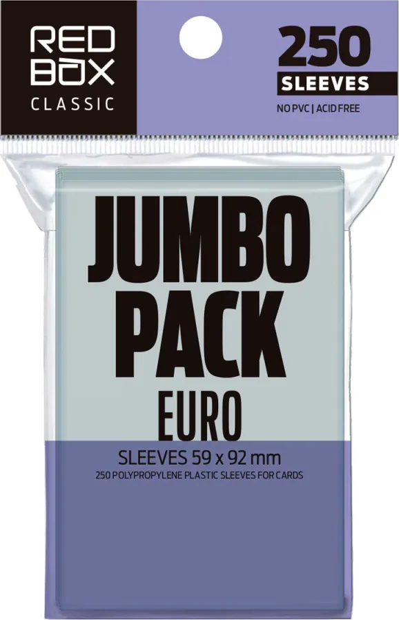 JUMBO Classic EURO Folio Protector (59 x 92) - 250 unidades