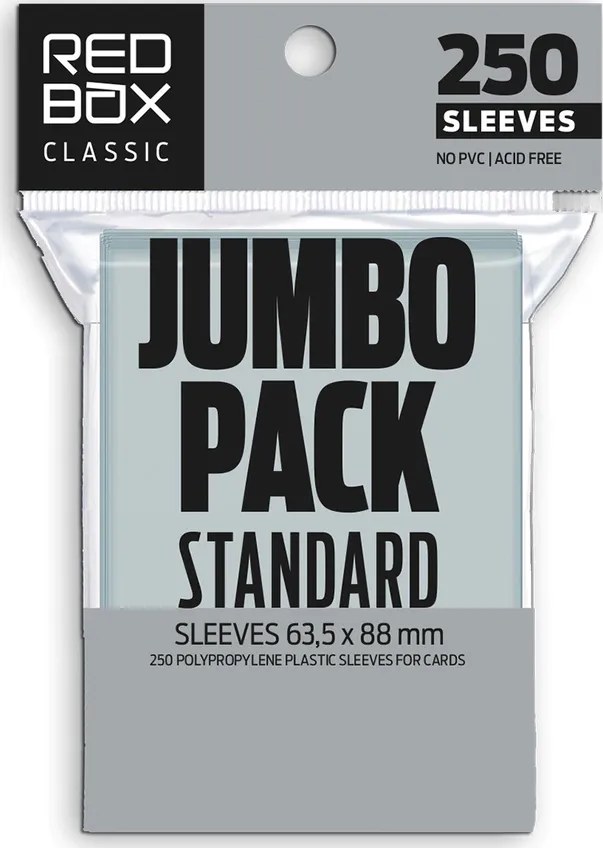 JUMBO Classic STANDARD Folio Protector (63.5 x 88) - 250 unidades
