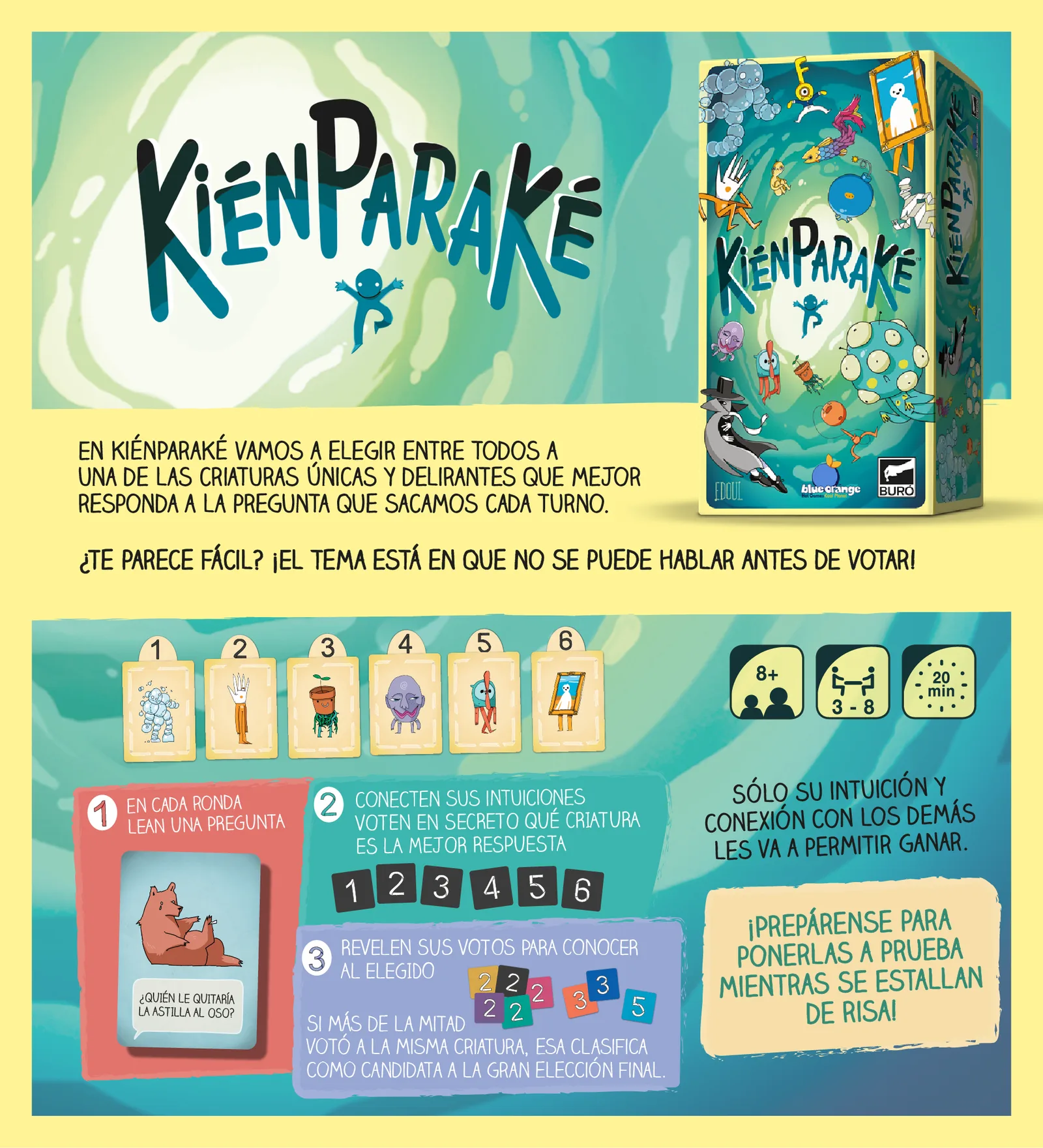 Cómo se juega a KiénParaKé