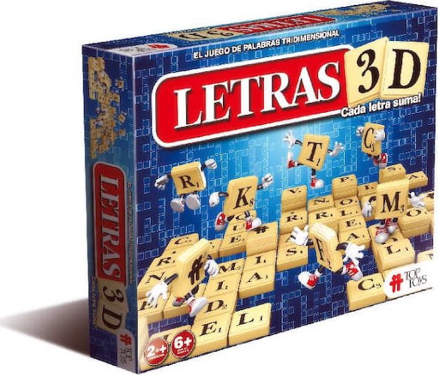 Letras 3D – Juego de Palabras Tridimensional