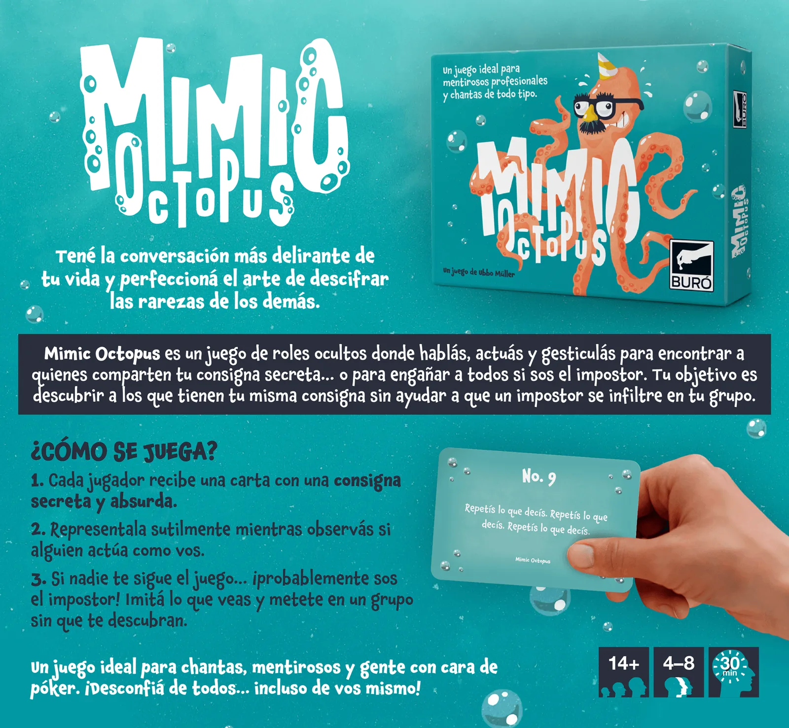 Cómo se juega a Mimic Octopus