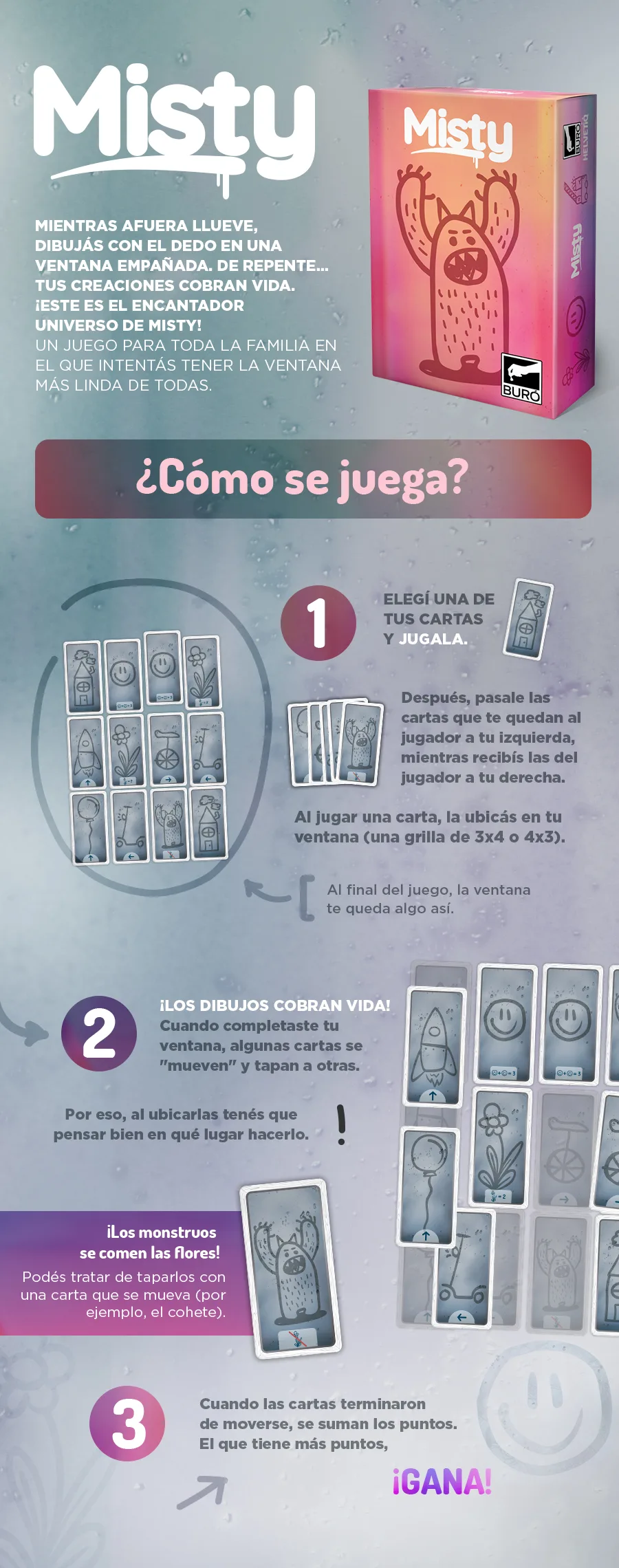 Cómo se juega a Misty