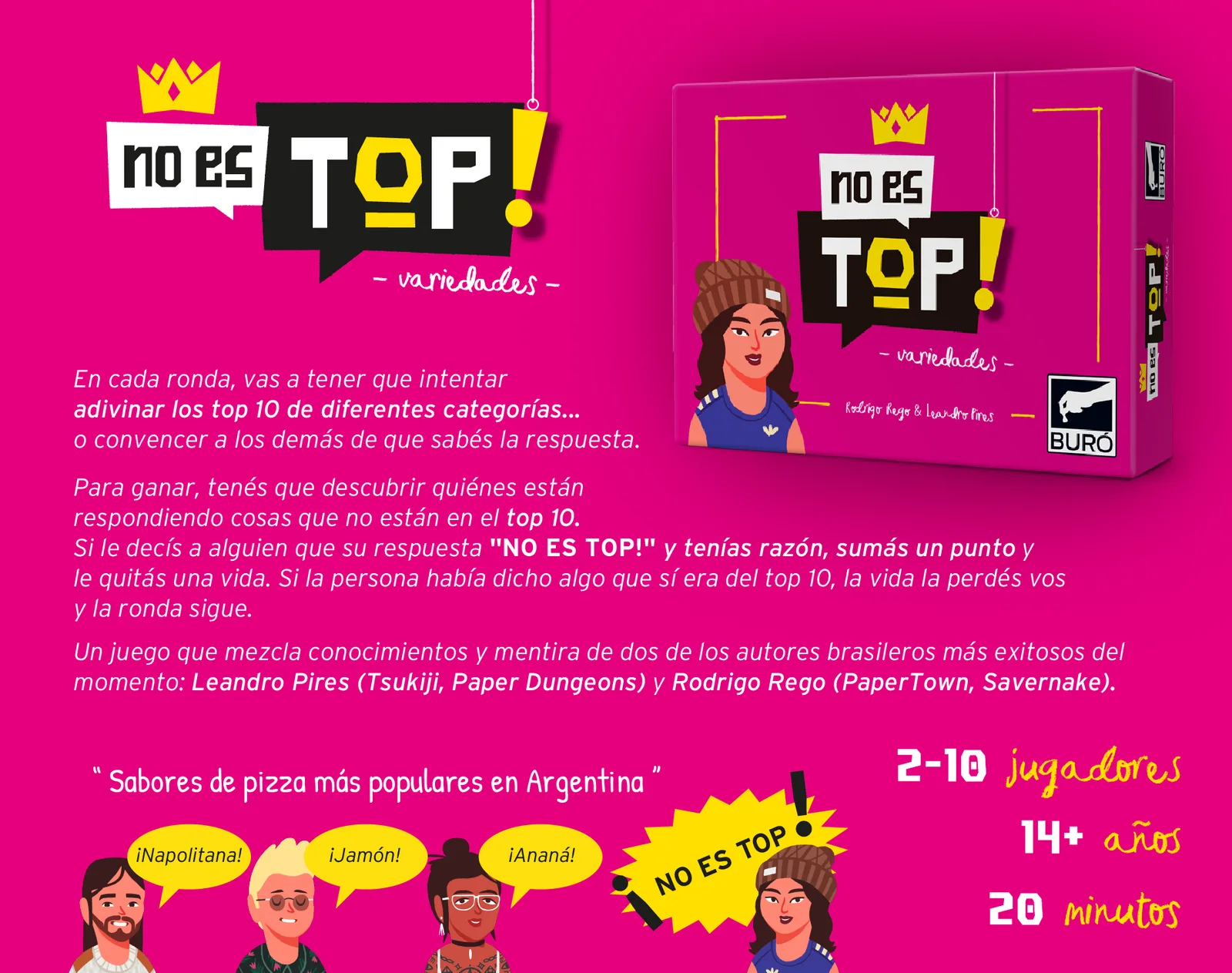 Cómo se juega a No es Top!