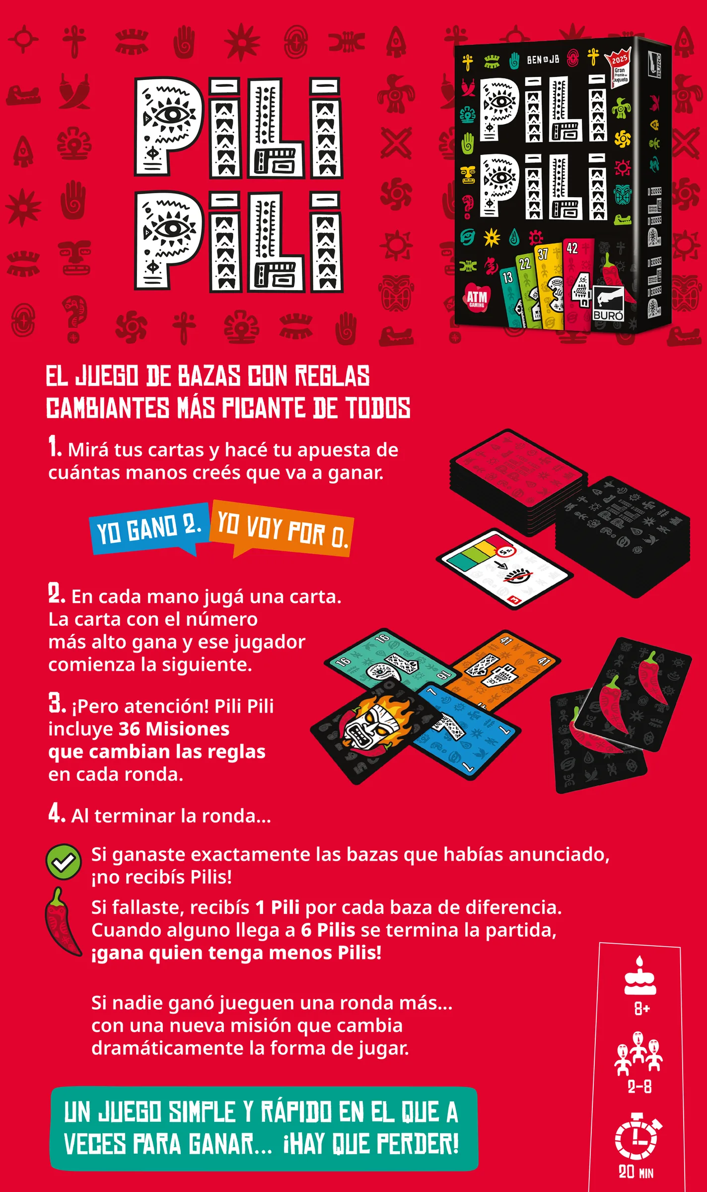 Cómo se juega a Pili Pili