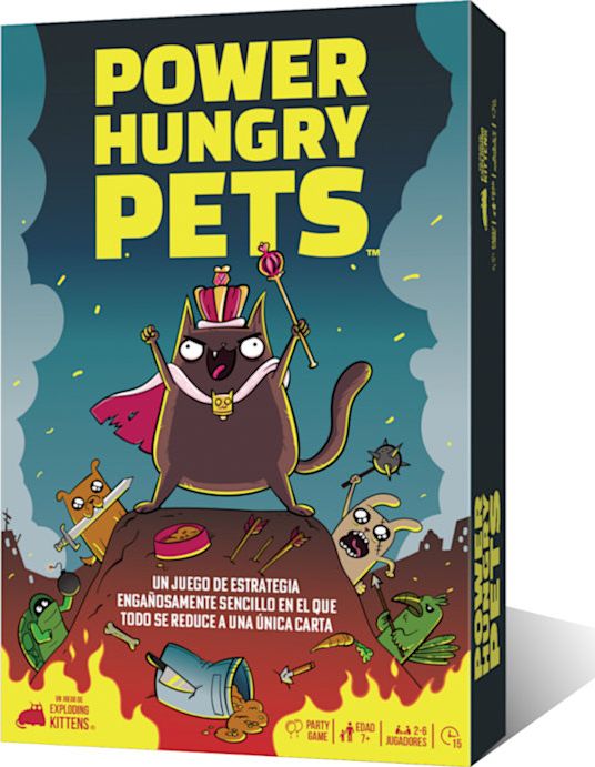 Power Hungry Pets – Juego de Cartas