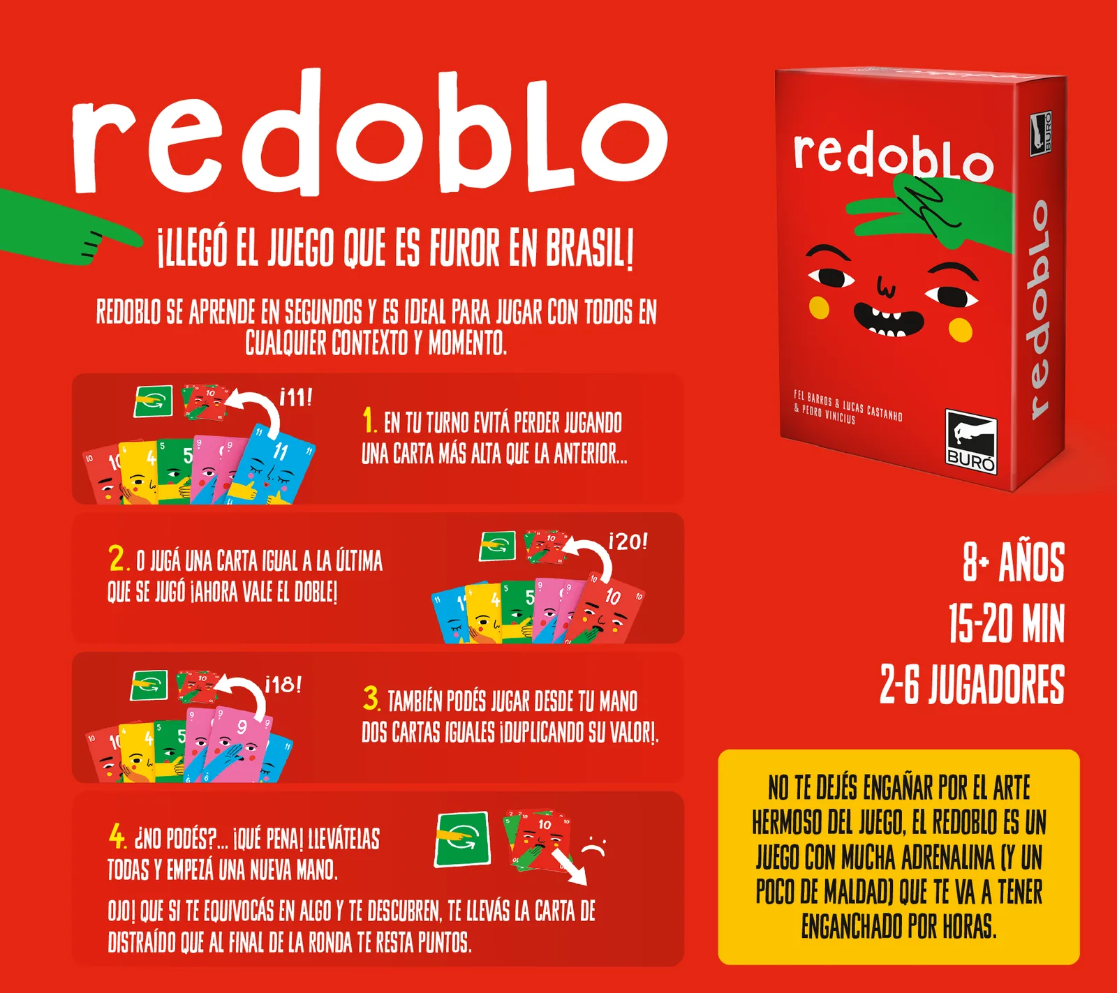 Cómo se juega a Redoblo