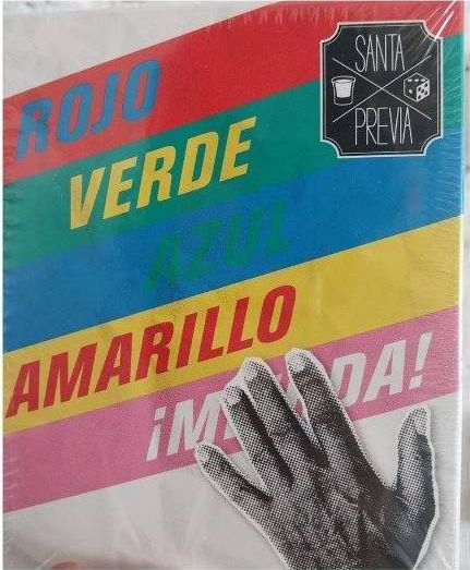 Rojo Verde Amarillo Azul Mierda