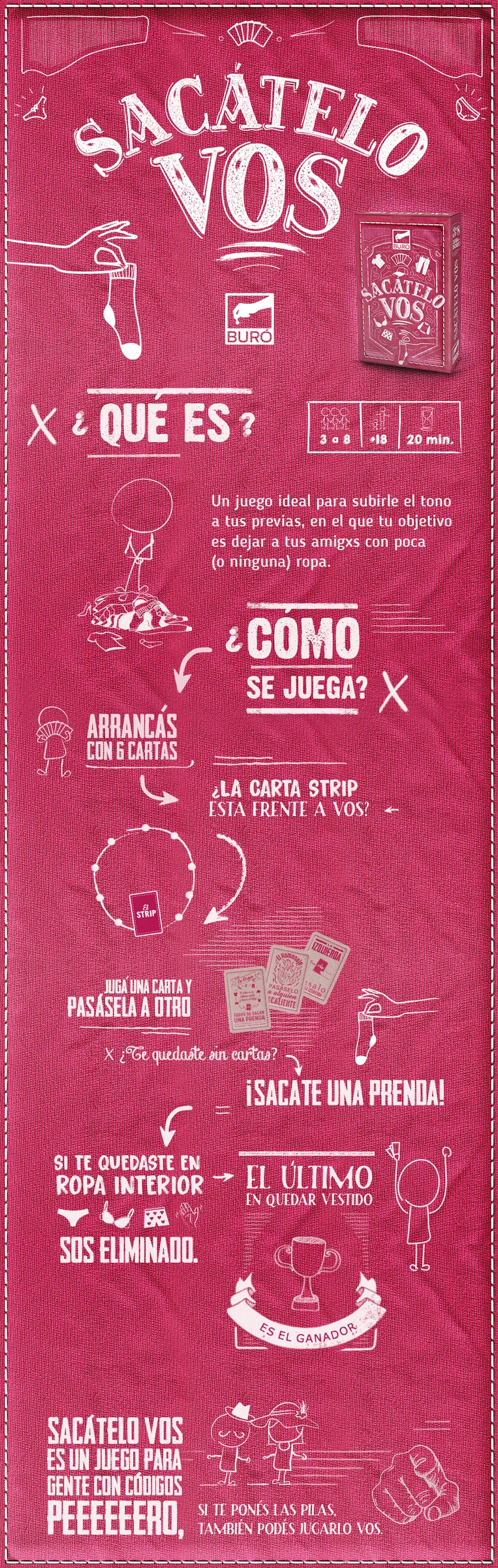 Cómo se juega a Sacátelo Vos