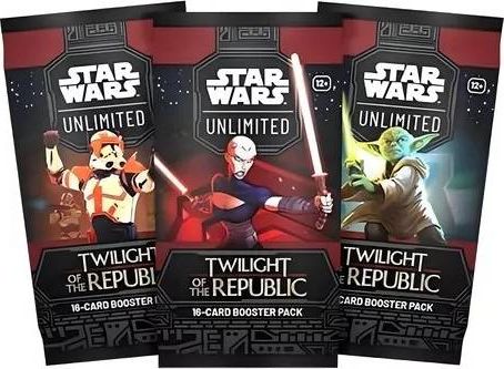 STAR WARS UNLIMITED - BOOSTER INGLES - TWILIGHT OF THE REPUBLIC