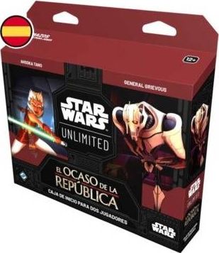 STAR WARS UNLIMITED - TWO-PLAYER STARTER ESPAÑOL - TWILIGHT OF THE REPUBLIC