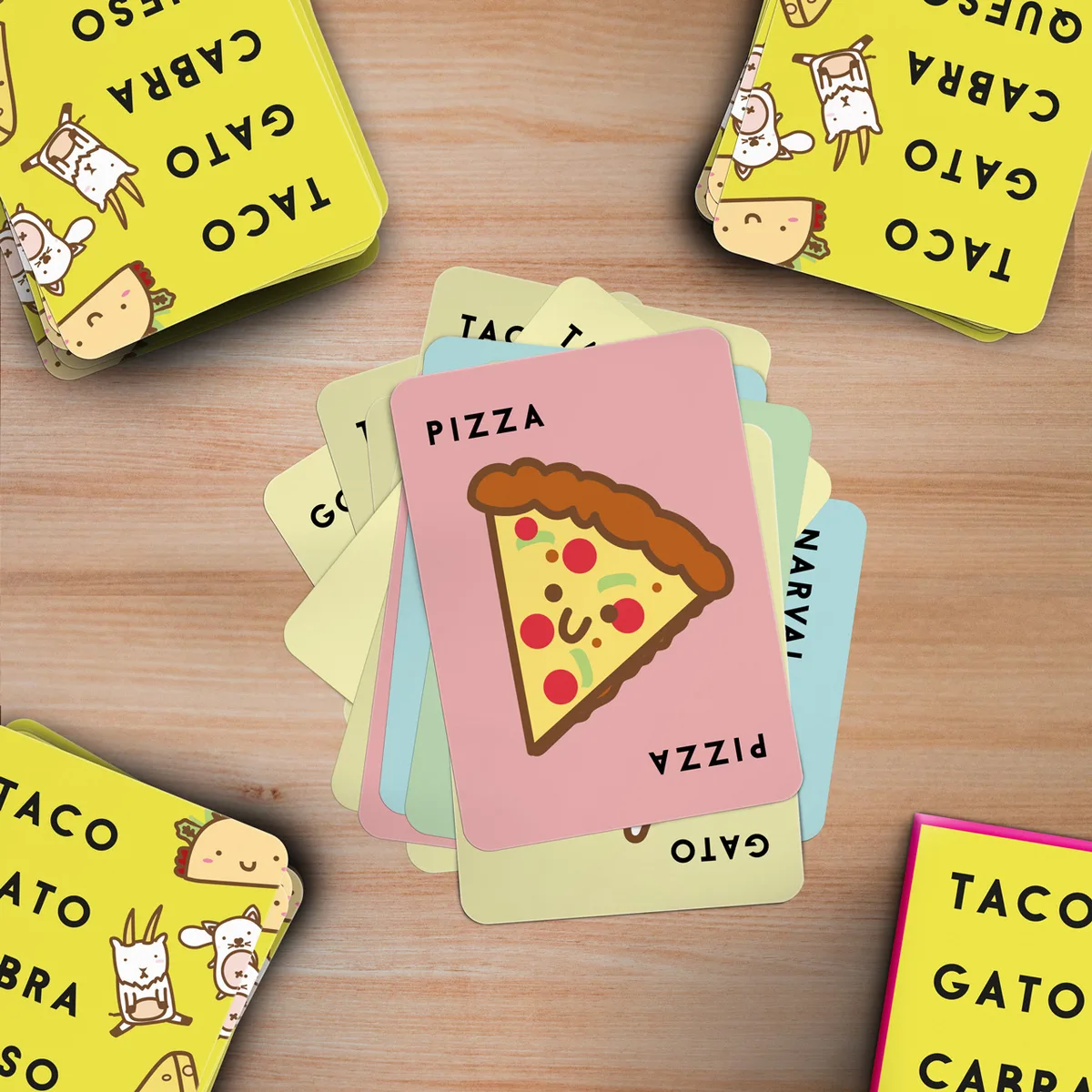 Taco Gato Cabra Queso Pizza