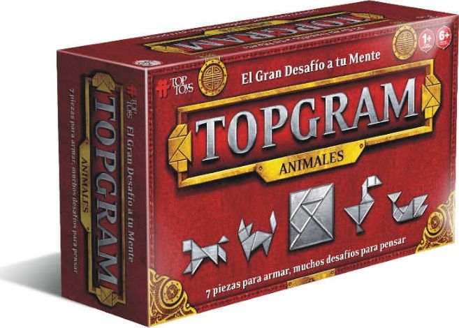 Topgram: Animales – Juego de Mesa de Ingenio