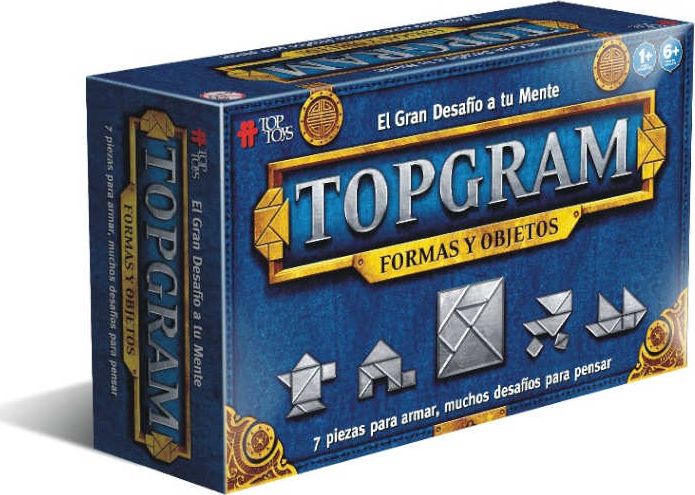 Topgram: Formas y Objetos – Juego de Mesa de Ingenio